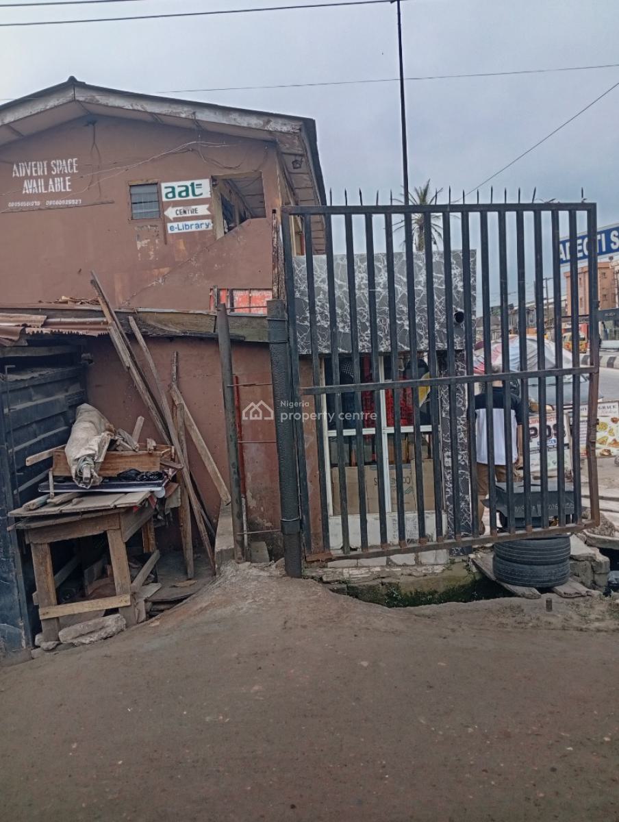 Commercial Property Cornerpiec on 2 Plots Along Akowonjo Road Akowonjo, Along Akowonjo Road Egbeda Alimosho, Akowonjo, Alimosho, Lagos, Plaza / Complex / Mall for Sale