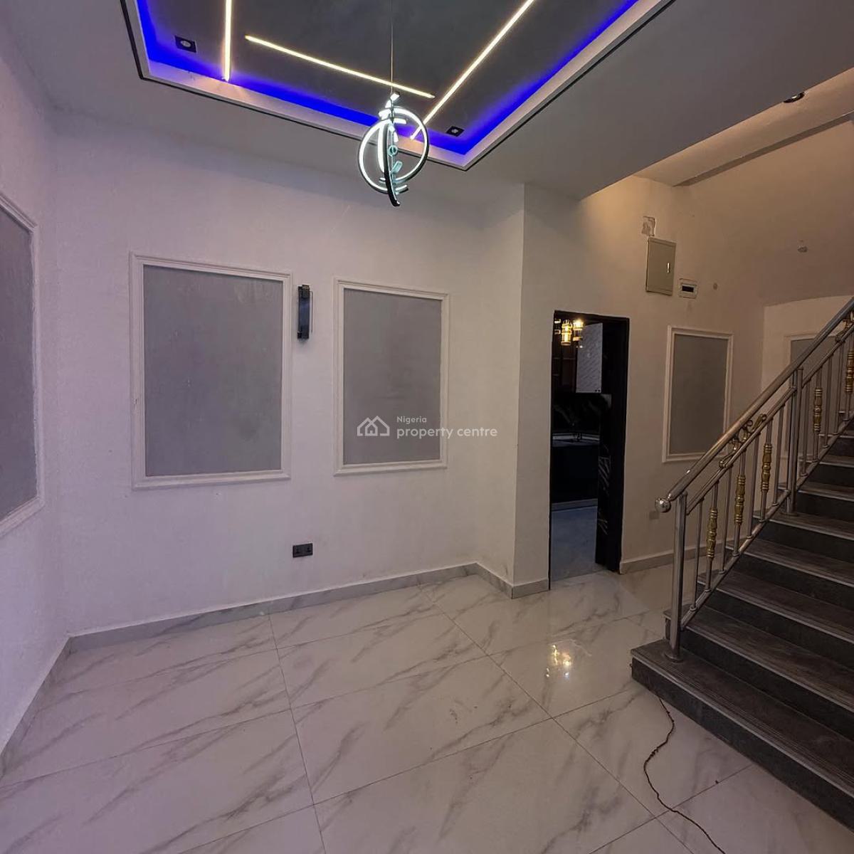 Elegant 4 Bedroom Terrace Duplex with Bq, Durumi, Abuja, Terraced Duplex for Sale
