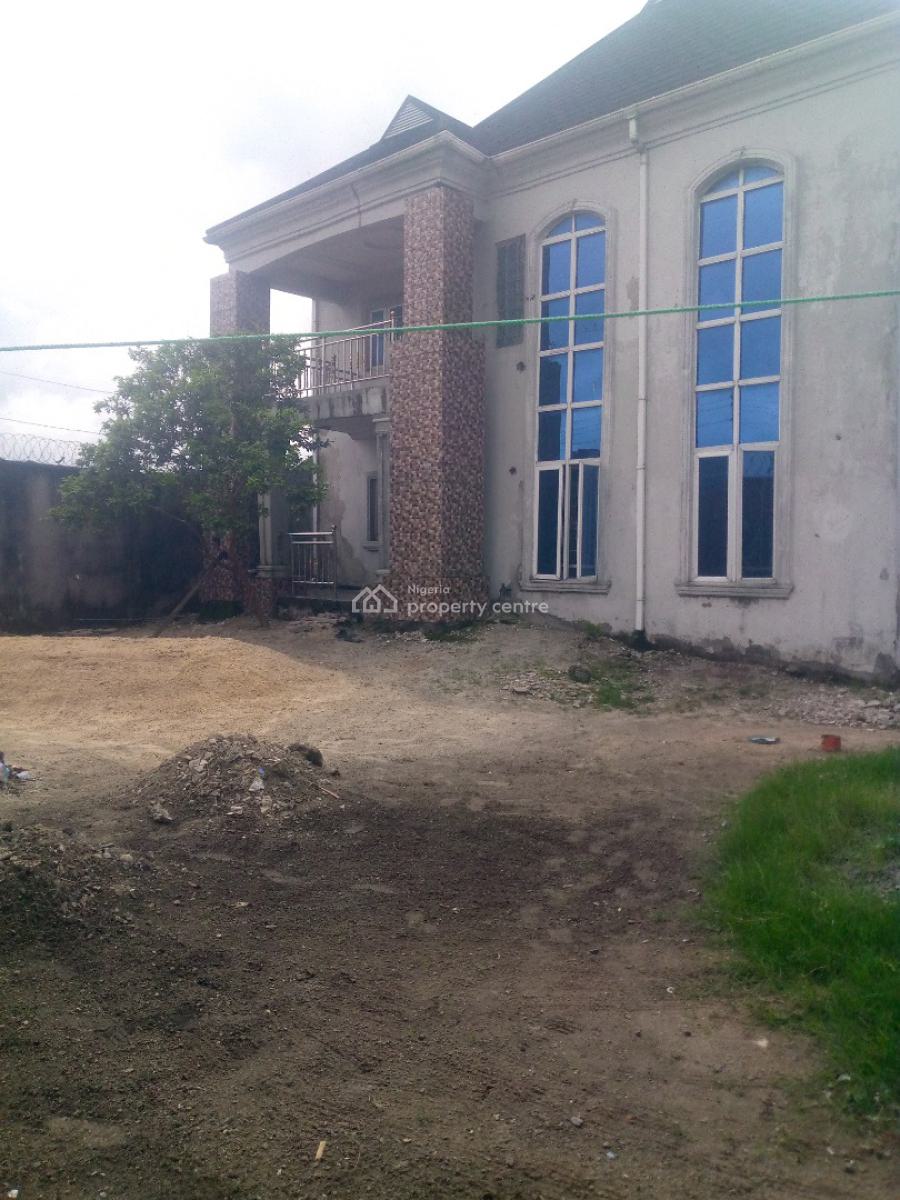 a 5 Bedroom Duplex with a Room Boys Quarter, 114 Off Rukpokwu Eneka Road, Rukpokwu, Port Harcourt, Rivers, Detached Duplex for Sale