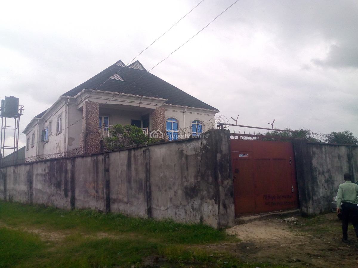a 5 Bedroom Duplex with a Room Boys Quarter, 114 Off Rukpokwu Eneka Road, Rukpokwu, Port Harcourt, Rivers, Detached Duplex for Sale