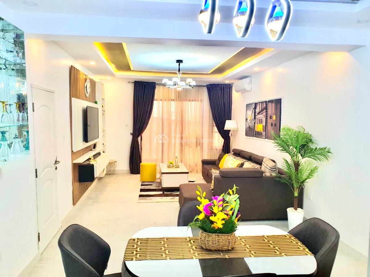 Smart Fully Serviced 2 Bedroom Apartmemt  in a Secured Estate, Platinum Way, Ikate, Lekki, Lagos, House for Rent