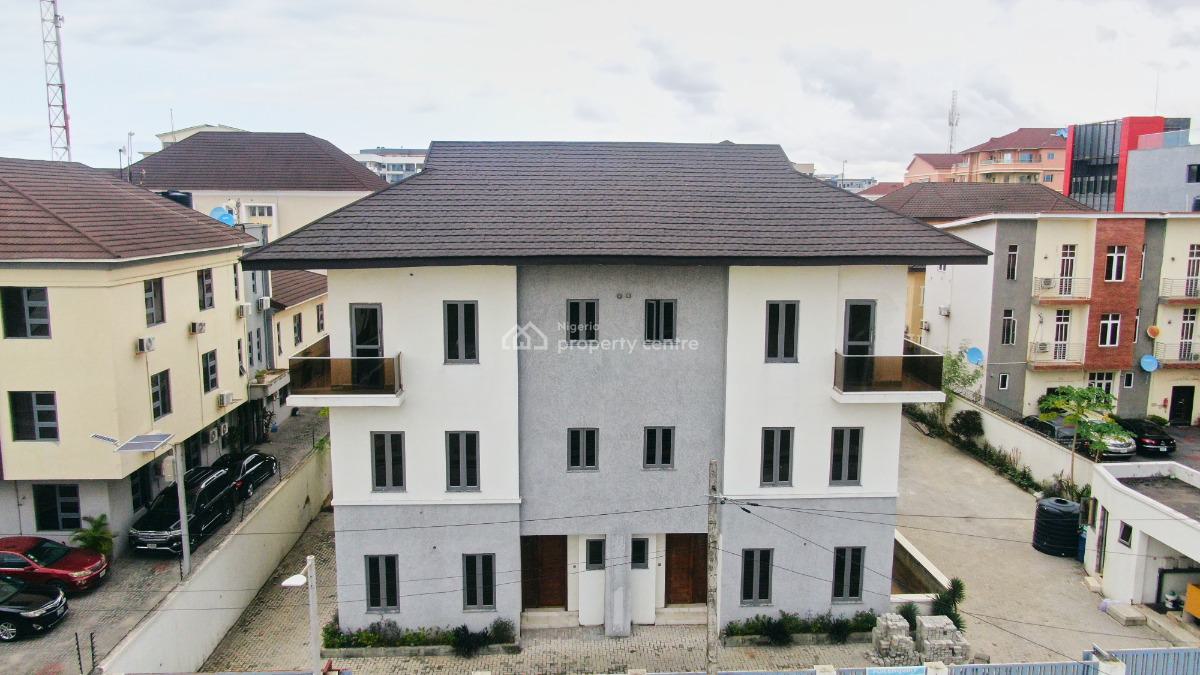 4 Bedroom Semi Detached House with 1 Room Staff Quarters, George Omonubi Street, Lekki Phase 1, Lekki, Lagos, Semi-detached Duplex for Sale