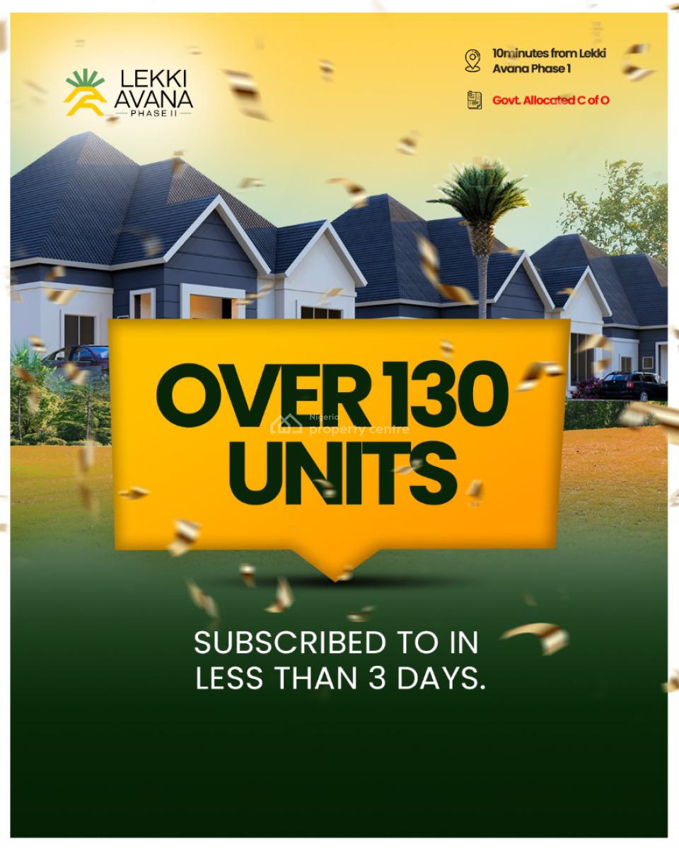 Luxury Smart Home 3 Bedroom Bungalow Without Pool, Lekki Avana Phase 2, Idera Resettlement Scheme, Ibeju Lekki, Lagos, Detached Bungalow for Sale
