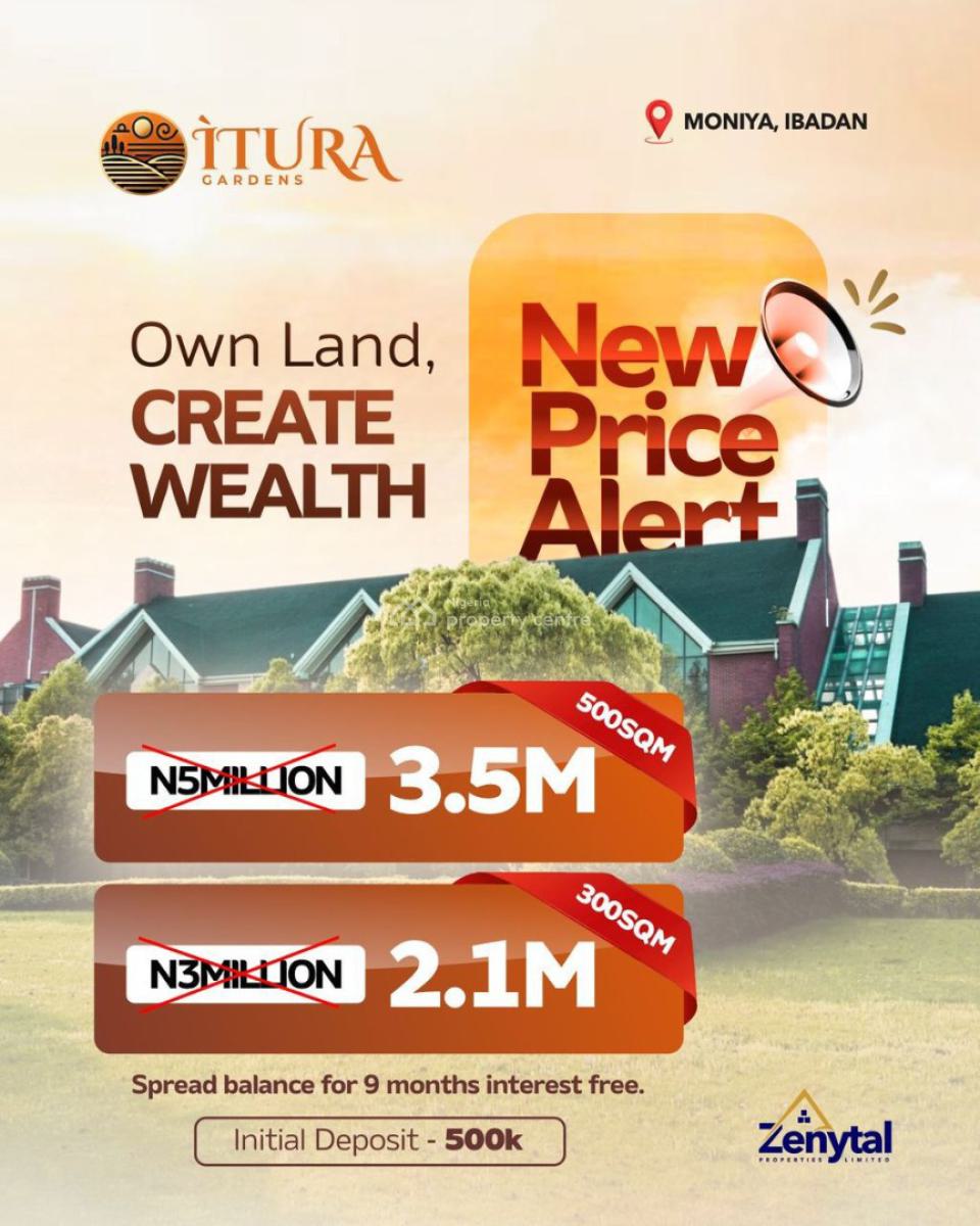 Property Investment Trust, Moniya Iseyin  Itura Gardens Estate, Ibadan, Oyo, Mixed-use Land for Sale