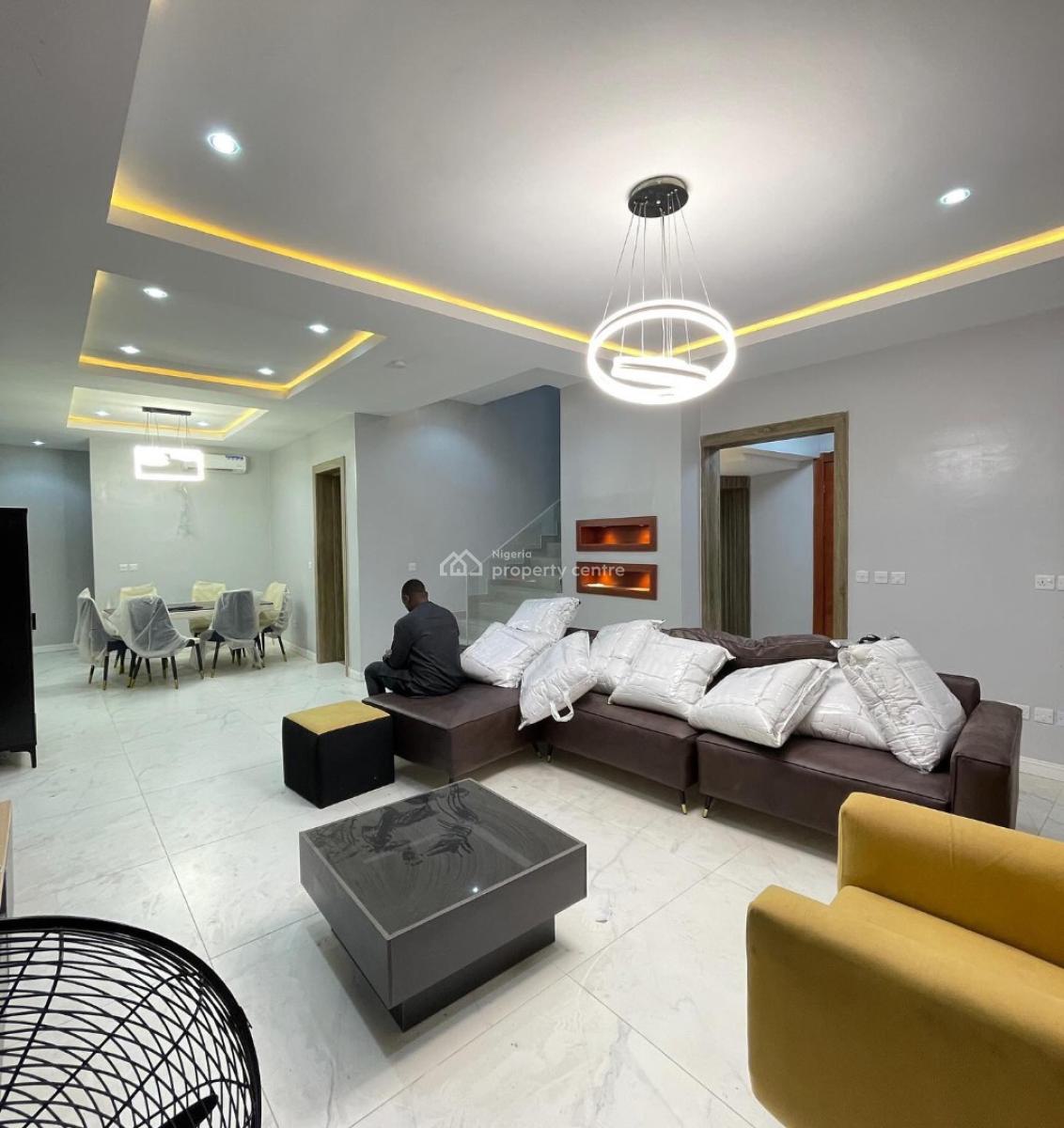 Lovely 4 Bedroom Maisonette with Swimming Pool and Gym, Lekki Phase 1, Lekki Phase 1, Lekki, Lagos, Detached Duplex for Rent