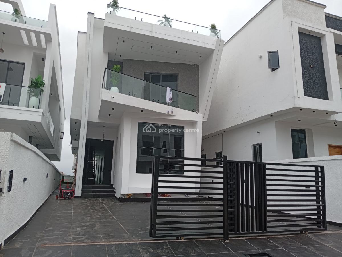 Luxury 5 Bedroom Duplex with Swimming Pool, Ajah, Lagos, Detached Duplex for Sale