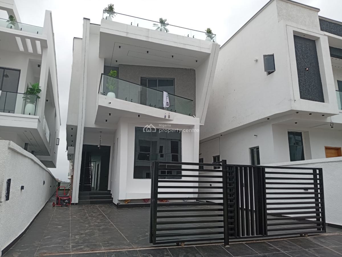 Luxury 5 Bedroom Duplex with Swimming Pool, Ajah, Lagos, Detached Duplex for Sale