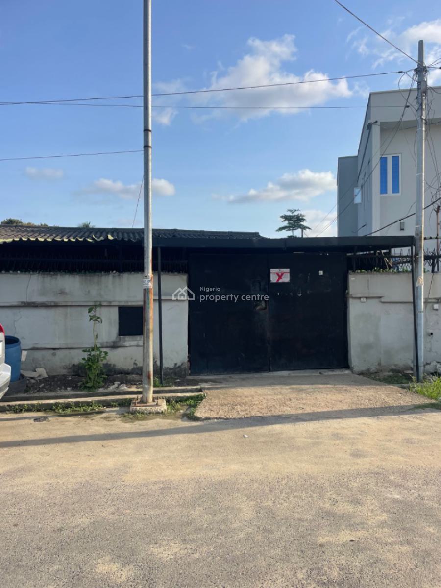 a Bungalow Sitting on a Full Plot of Land, Adeniran Ogunsanya, Surulere, Lagos, Mixed-use Land for Sale