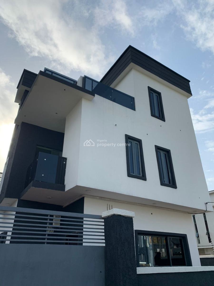 Luxury 4 Bedroom Fully Detached Duplex with Bq, Sangotedo, Ajah, Lagos, Detached Duplex for Rent