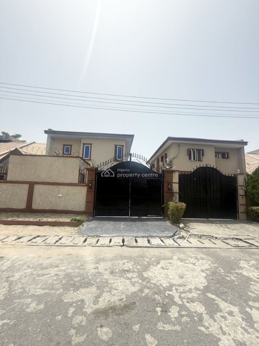 Massive 5 Bedrooms Fully Detached Duplex with 3 Bedrooms Bq, Jakande / Osapa, Lekki, Lagos, Detached Duplex for Rent