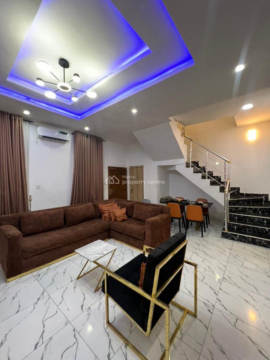 Unfurnished 4 Bedrooms Terraced Duplex, Ikota, Lekki, Lagos, Terraced Duplex for Rent