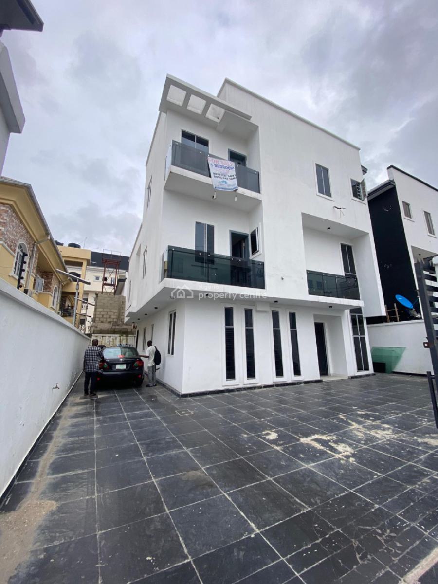 5 Bedroom Detached Duplex with Bq and Study, Ikate, Lekki, Lagos, Detached Duplex for Sale