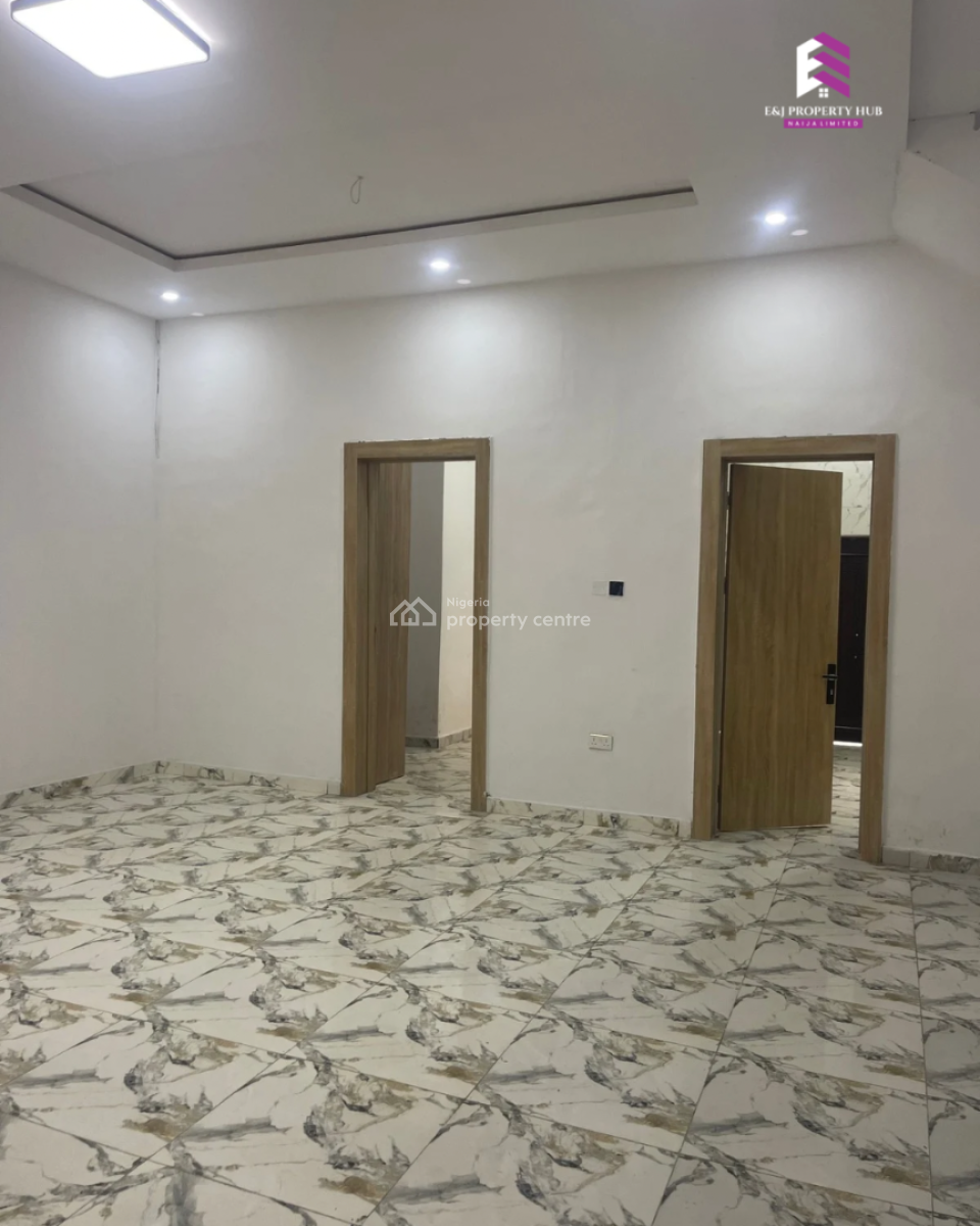 Spacious 4 Bedroom Terrace Duplex in a Secured Estate, Before Lagos Business School, 1 Minute Walk From Lekki Epe Expressway, Ajah, Lagos, Terraced Duplex for Sale