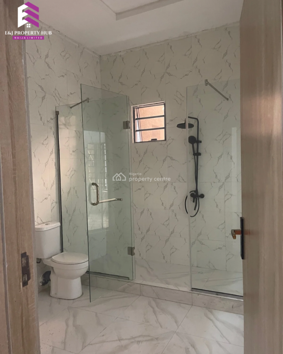 Spacious 4 Bedroom Terrace Duplex in a Secured Estate, Before Lagos Business School, 1 Minute Walk From Lekki Epe Expressway, Ajah, Lagos, Terraced Duplex for Sale