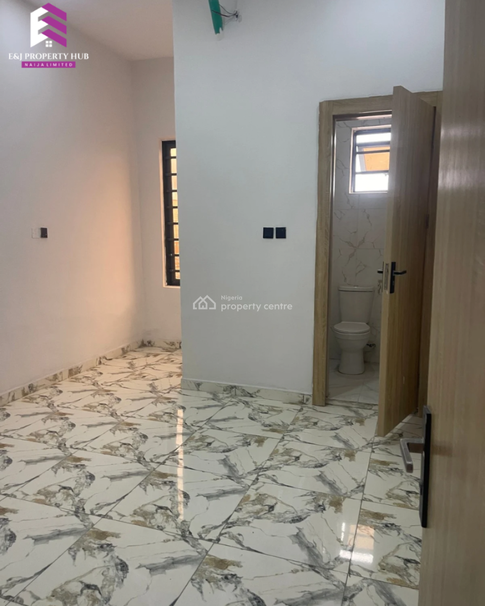 Spacious 4 Bedroom Terrace Duplex in a Secured Estate, Before Lagos Business School, 1 Minute Walk From Lekki Epe Expressway, Ajah, Lagos, Terraced Duplex for Sale