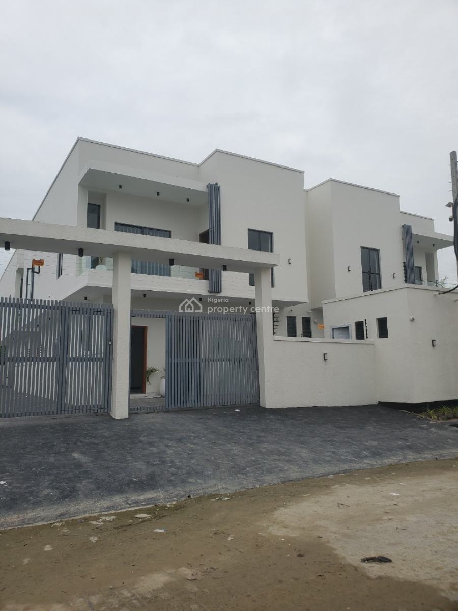 Awesome 4 Bedroom Semi Detached Duplex with Bq in a Serene Area, Ajah, Lagos, Semi-detached Duplex for Sale