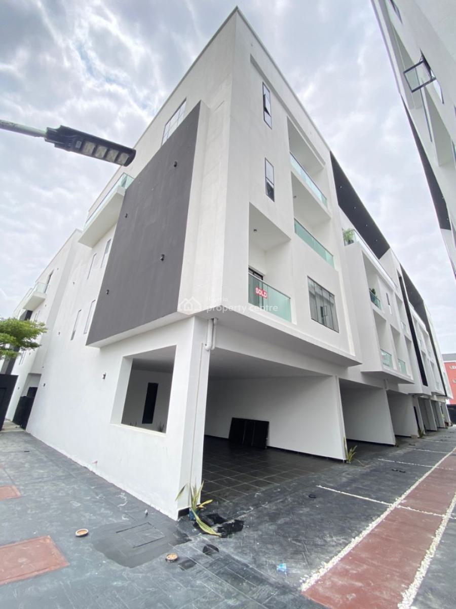 Newly Built 4 Bedroom Terrace Duplex with Bq, Ikate, Lekki, Lagos, Terraced Duplex for Rent