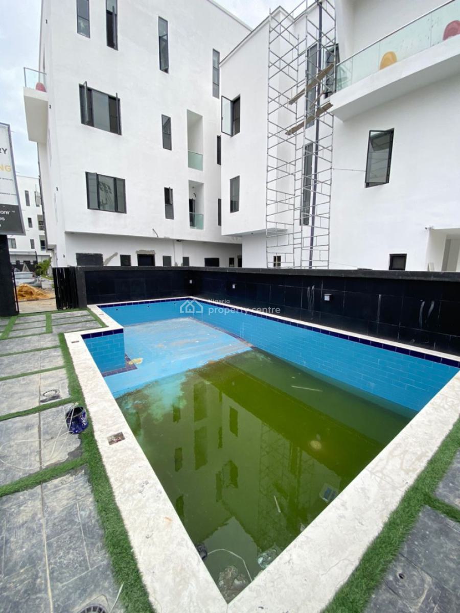 Newly Built 4 Bedroom Terrace Duplex with Bq, Ikate, Lekki, Lagos, Terraced Duplex for Rent