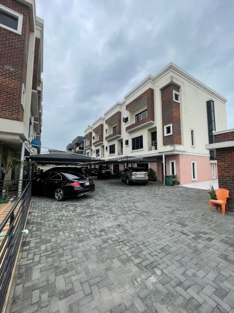 4 Bedroom Terrace Duplex with Swimming, Lekki Phase 1, Lekki, Lagos, Terraced Duplex for Rent