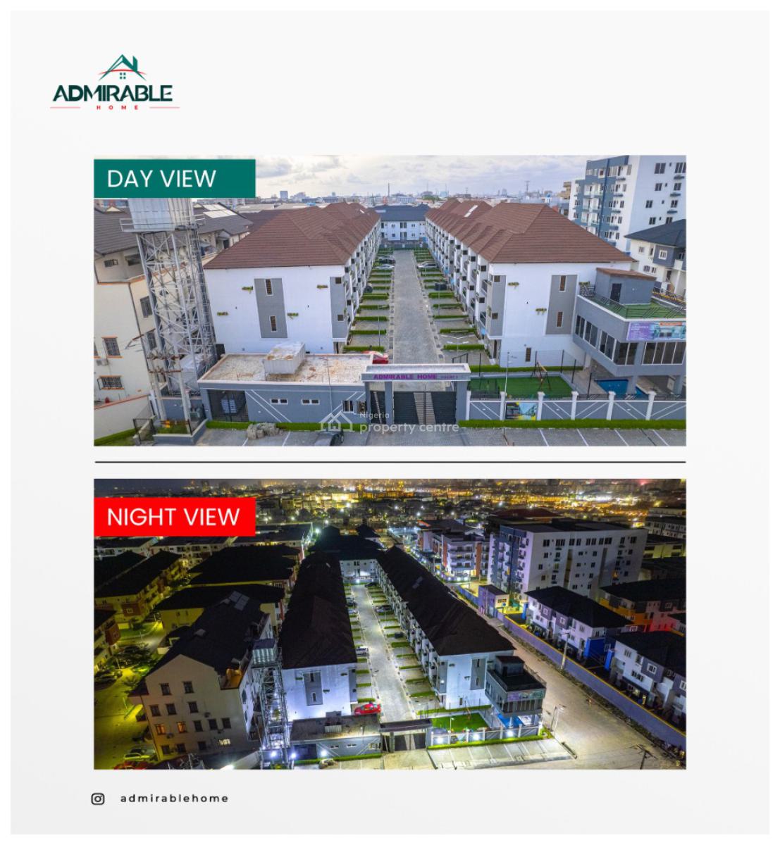 Luxury Brand New 4 Bedroom Terrace Duplex with Bq, Ilasan, Lekki, Lagos, Terraced Duplex for Sale