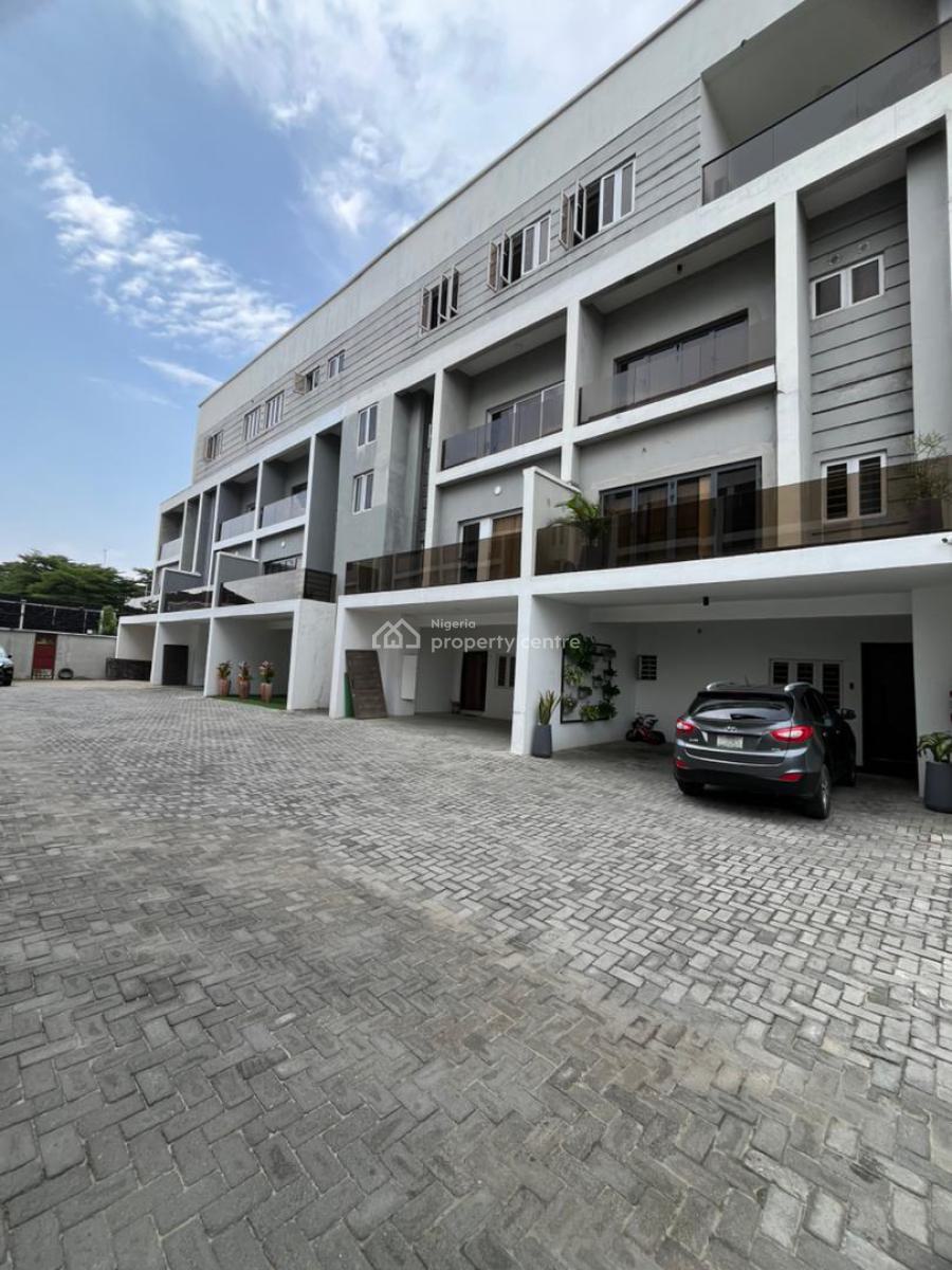 4 Bedroom Terrace Duplex with 2 Bq, Lekki Phase 1, Lekki, Lagos, Terraced Duplex for Rent