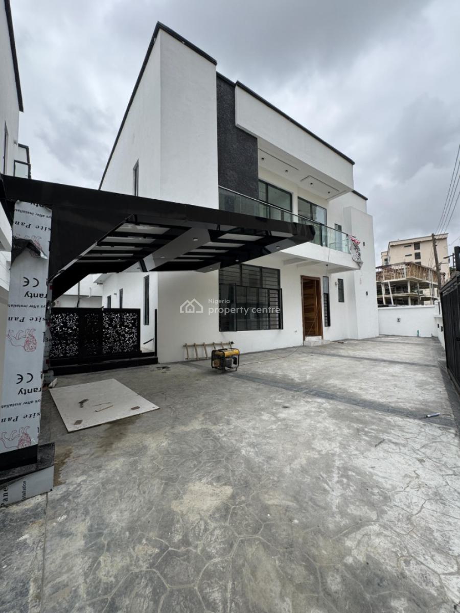 Massive   5 Bedroom Detached Duplex with Bq, Chevron Drive Lekki, Lekki, Lagos, House for Sale