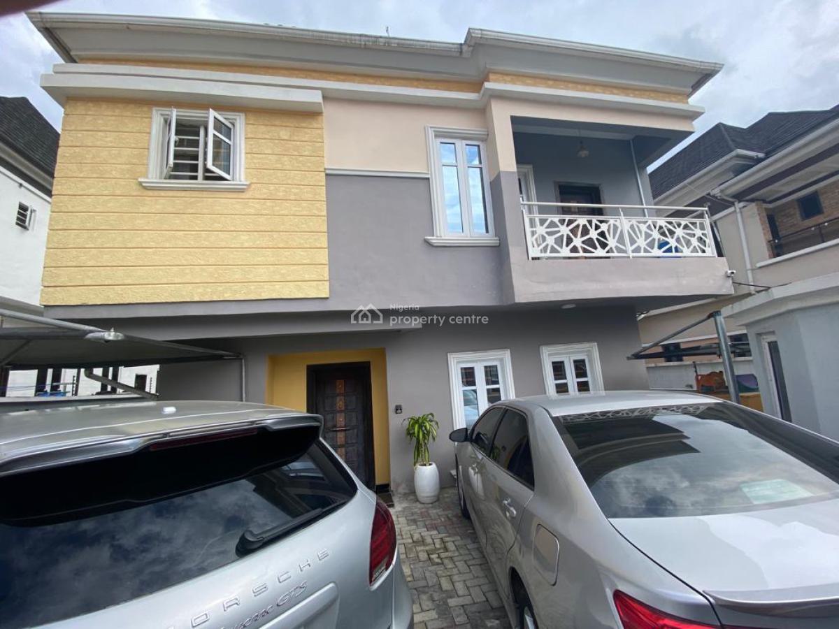 4 Bedroom Fully Detached House with Bq, Chevron Alternative, Lekki, Lagos, Detached Duplex for Sale