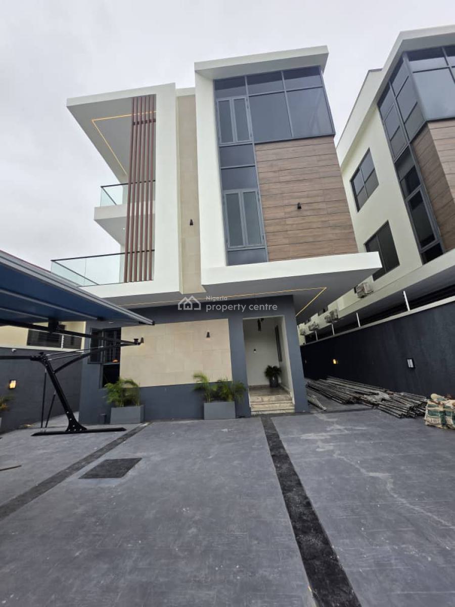 Luxury 5 Bedrooms Fully Detached Duplex with Bq, Swimming Pool Gym and, Lekki Phase 1, Lekki, Lagos, House for Sale