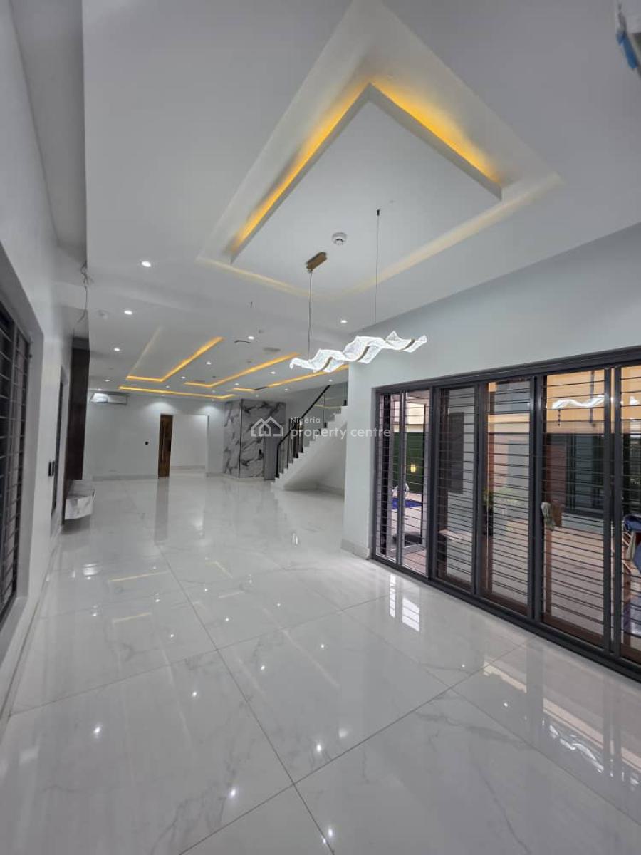Luxury 5 Bedrooms Fully Detached Duplex with Bq, Swimming Pool Gym and, Lekki Phase 1, Lekki, Lagos, House for Sale