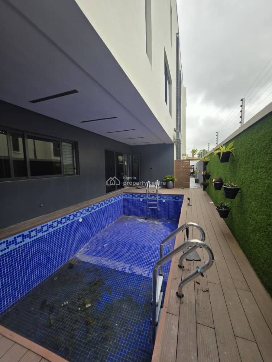 Luxury 5 Bedrooms Fully Detached Duplex with Bq, Swimming Pool Gym and, Lekki Phase 1, Lekki, Lagos, House for Sale
