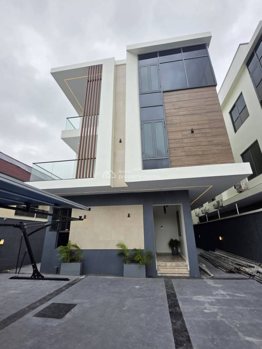 Luxury 5 Bedrooms Fully Detached Duplex with Bq, Swimming Pool Gym and, Lekki Phase 1, Lekki, Lagos, House for Sale