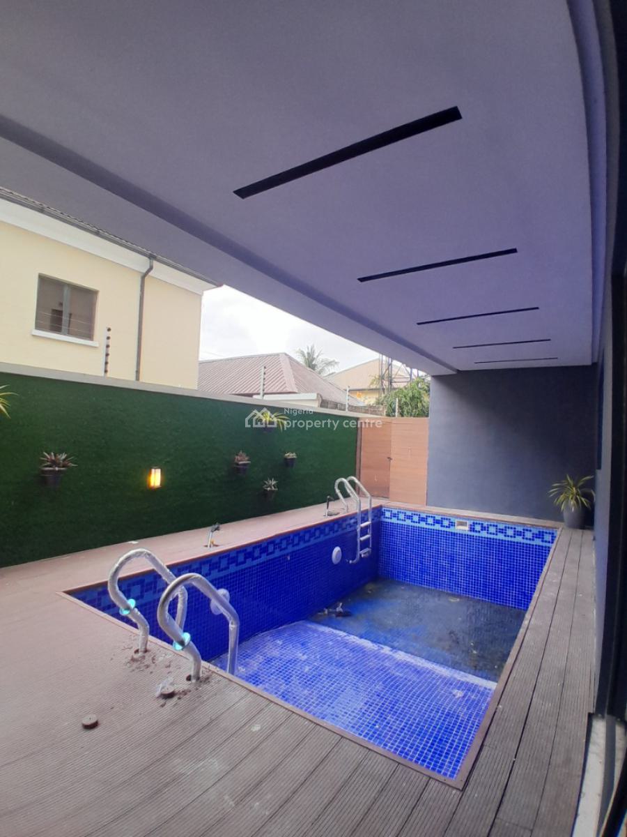 Luxury 5 Bedrooms Fully Detached Duplex with Bq, Swimming Pool Gym and, Lekki Phase 1, Lekki, Lagos, House for Sale