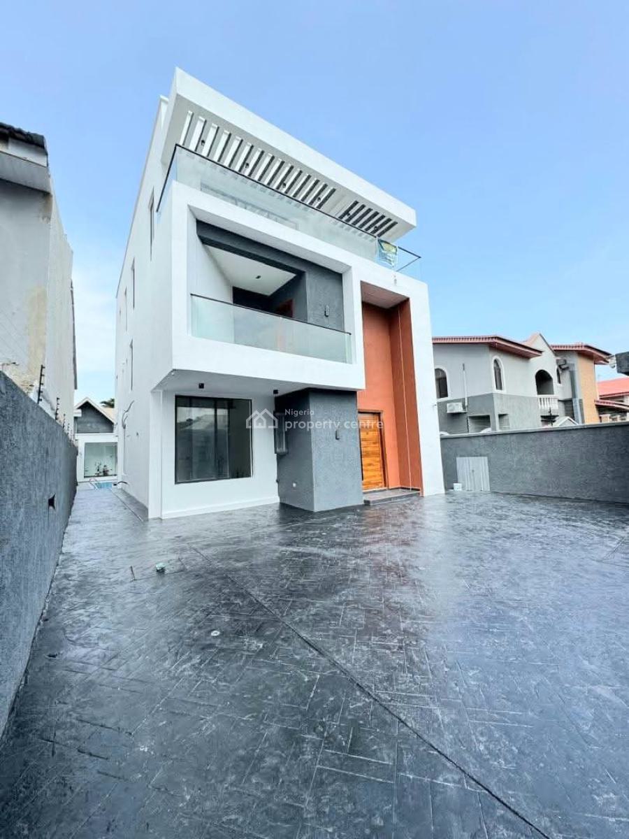 Automated 5 Bedroom Detached Duplex with Bq, Gym, & Pool, Lekki Phase 1, Lekki, Lagos, Detached Duplex for Sale