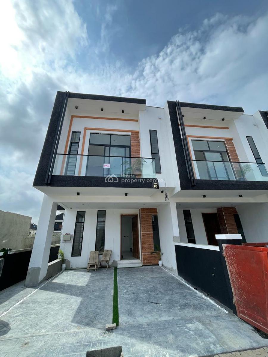 Brand New 3 Bedroom Terrace Duplex with Bq, Gra, Ikota, Lekki, Lagos, Terraced Duplex for Sale
