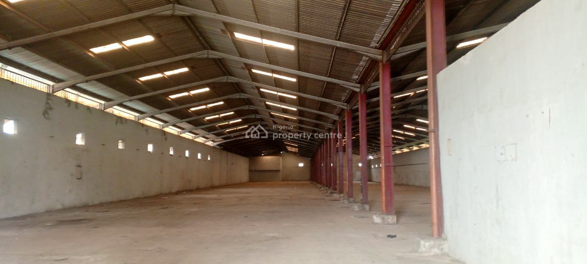 Massive  Warehouse with Big Office Space, Facing The Express Along Oshodi/apapa Express Way, Oshodi, Lagos, Warehouse for Rent