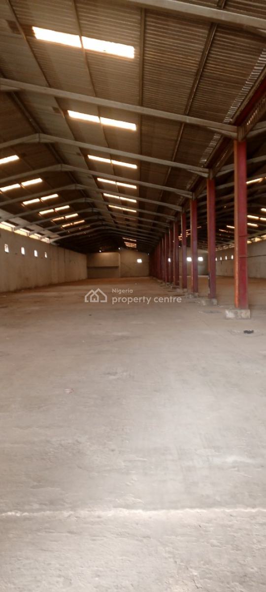 Massive  Warehouse with Big Office Space, Facing The Express Along Oshodi/apapa Express Way, Oshodi, Lagos, Warehouse for Rent