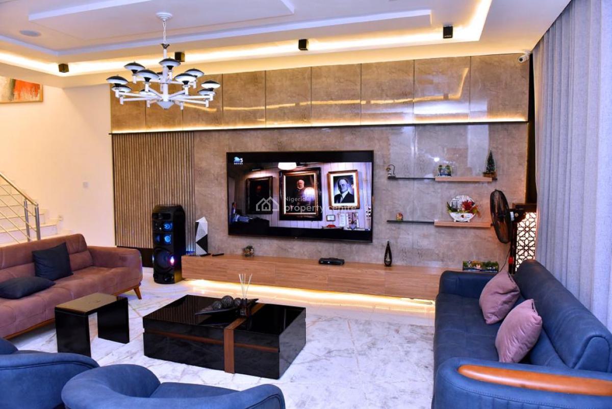 4 Bedroom Furnished Detached Duplex, Orchid Road, Lekki, Lagos, Detached Duplex for Sale
