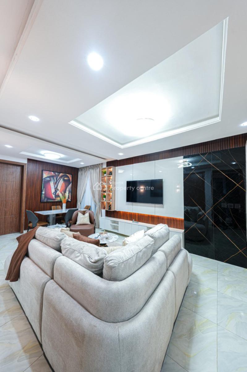 Aesthetically Cool & Luxurious 3 Bedroom Apartment, Adelabu Surulere*, Surulere, Lagos, Flat / Apartment Short Let