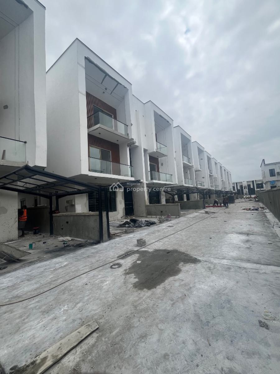 Modern 4 Bedroom Three-tiered Terrace Duplex, Orchid Roundabout Orchid Road, Lekki, Lagos, Detached Duplex for Sale