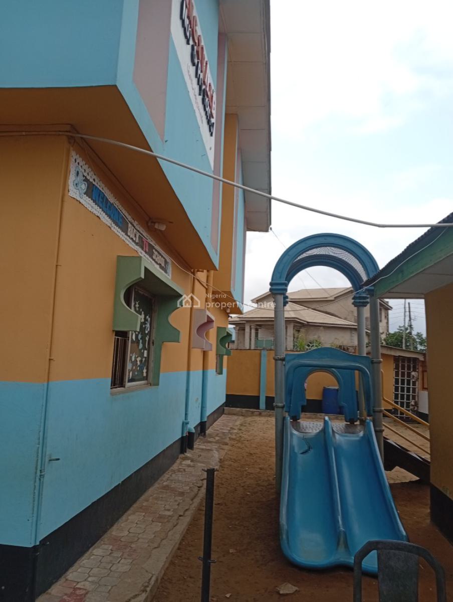 a Block of 4 Units 3 Bedroom Flatwithin a Mini Estate, Olubode Estate Close to The Bus Stop, Egbeda, Alimosho, Lagos, Block of Flats for Sale