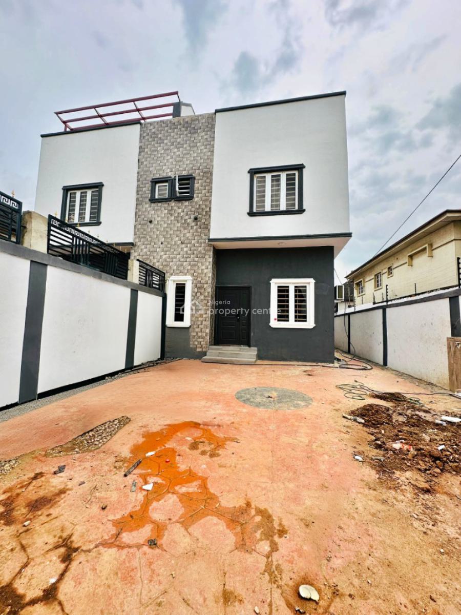 4-bedroom Semi Detached Duplex with a Bq., Gra Phase 1, Magodo, Lagos, Semi-detached Duplex for Sale