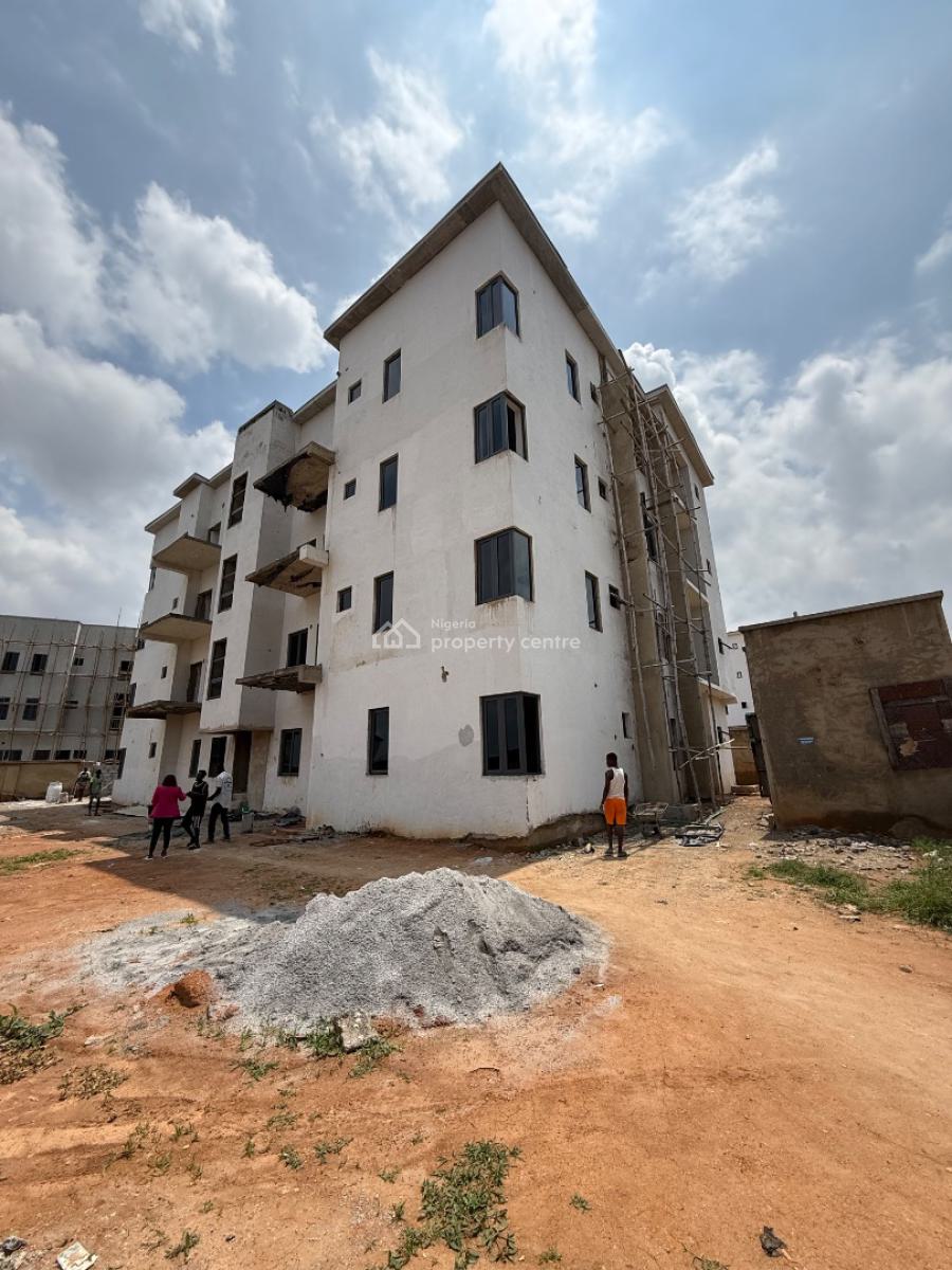 Luxury 3 Bedroom Apartments with Spacious Bq and Elevators, Peace Apartments, Jahi, Abuja, Block of Flats for Sale