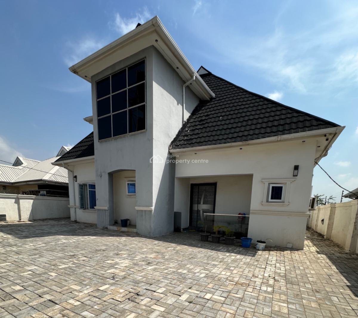 Fully Functional 4 Bedroom Penthouse Duplex, Rio Estate, Along Winners Highway, Fha (f.h.a), Lugbe District, Abuja, Terraced Duplex for Sale