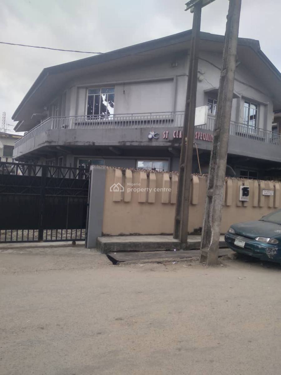 an Originally 4 Flats of 2 No 2 Bedrooms and 2 No 3 Bedroom Flats, Atunrase Street, Off Ishaga, Surulere, Lagos, Block of Flats for Sale