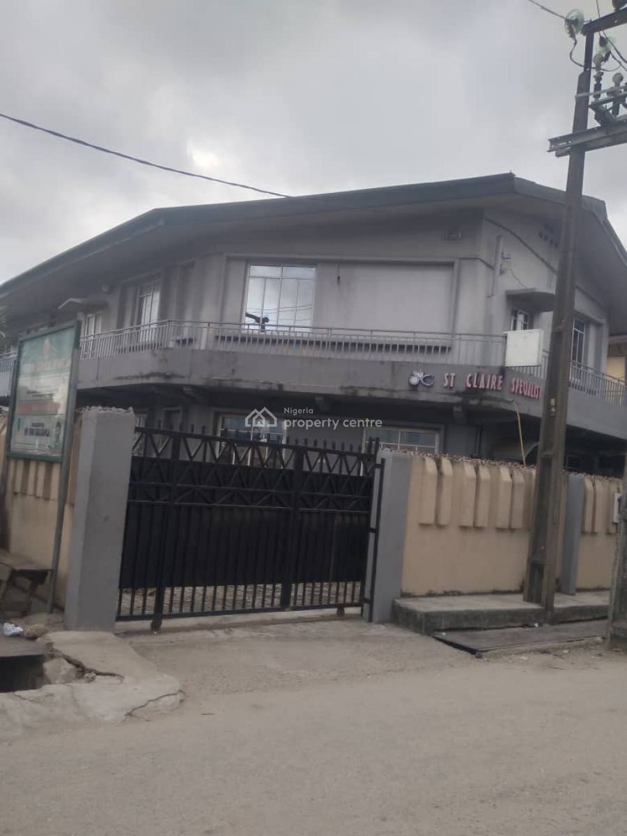 an Originally 4 Flats of 2 No 2 Bedrooms and 2 No 3 Bedroom Flats, Atunrase Street, Off Ishaga, Surulere, Lagos, Block of Flats for Sale