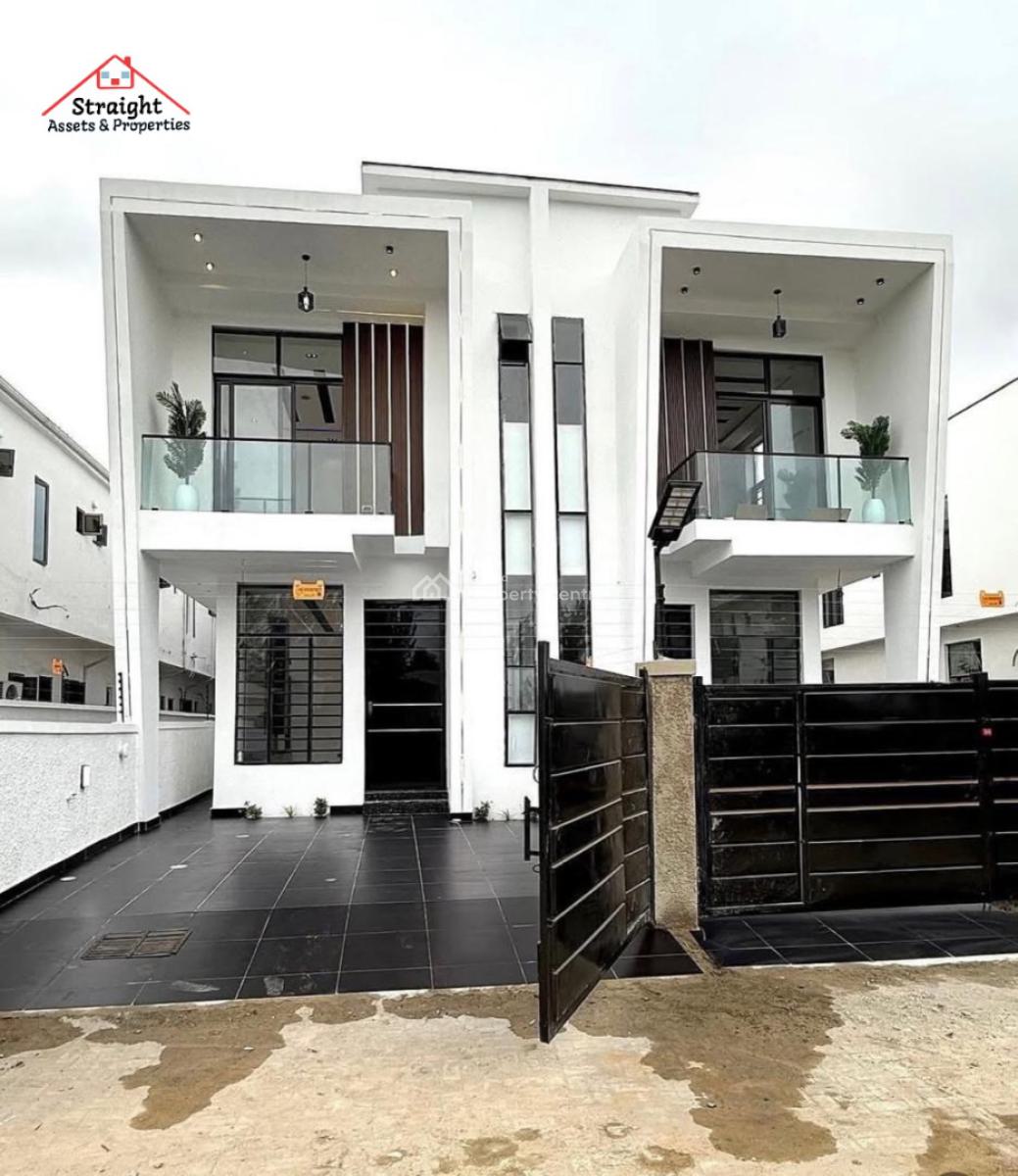 Quality Built 4 Bedroom Semi-detached Duplex, Ikota, Lekki, Lagos, Semi-detached Duplex for Sale