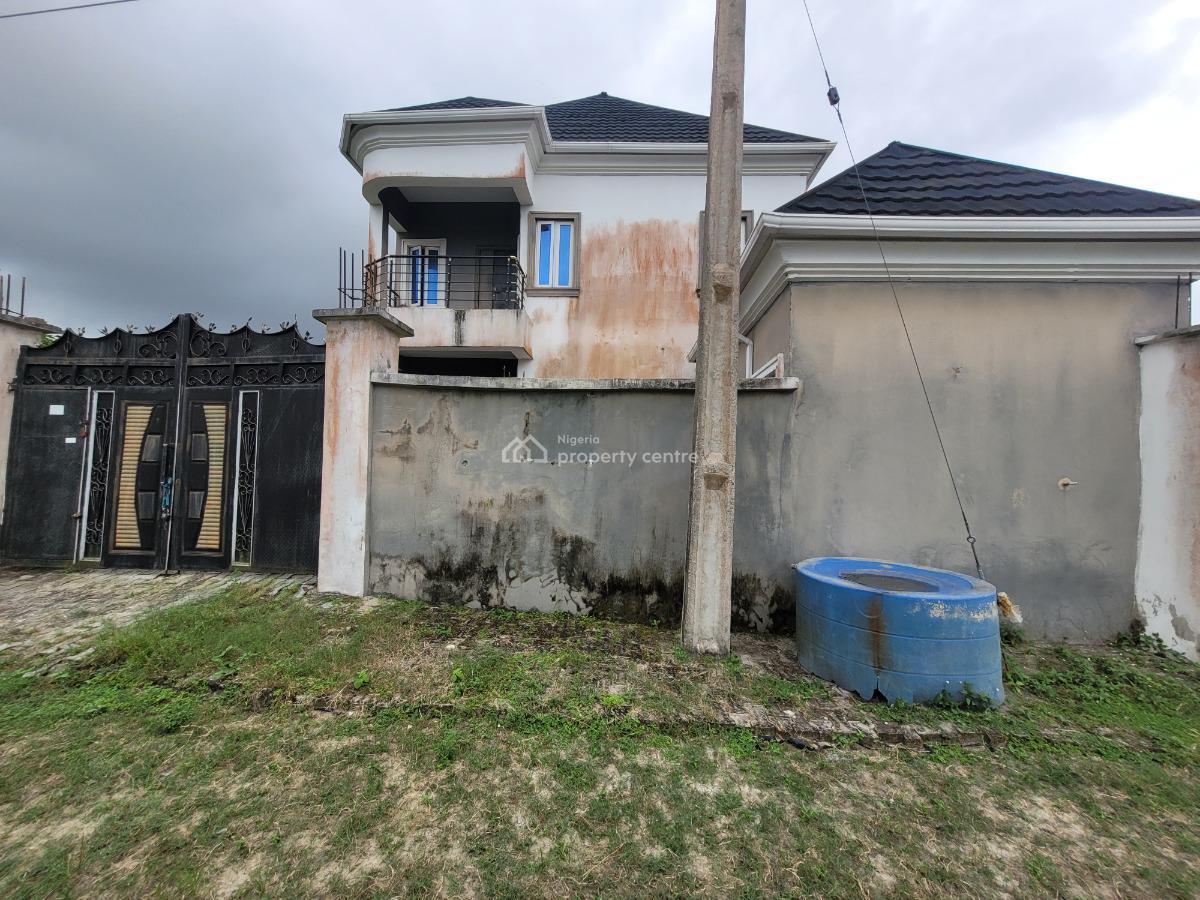 a Beautifully Built 4 Bedroom Semi-detached Duplex + Security House, Coastal Villa Estate, Beachwood Estate, Ibeju Lekki, Lagos, Semi-detached Duplex for Rent