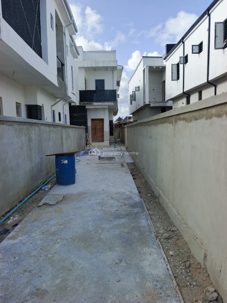 Newly Built 4 Bedroom Semi Detached Duplex with a Bq, Ologolo, Lekki, Lagos, House for Sale