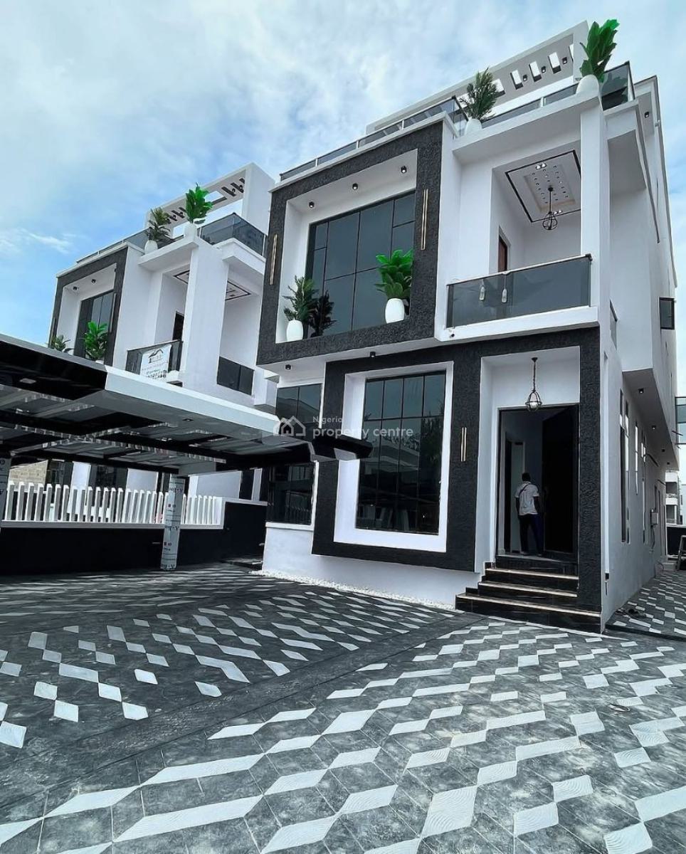 Contemporary 5 Bedroom Detached Duplex, Megamound Estate, Lekki, Lagos, Detached Duplex for Sale