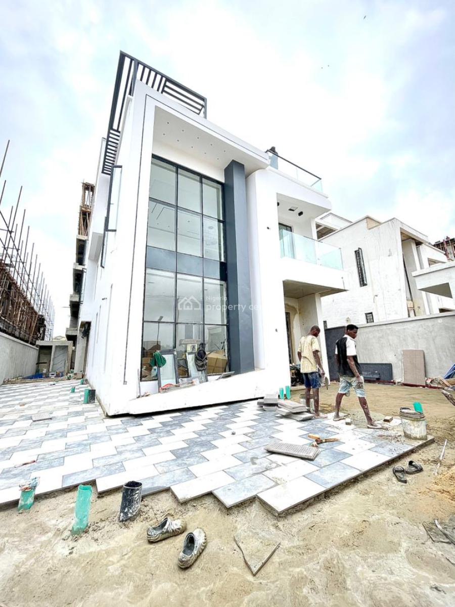Newly Built 5 Bedroom Fully Detached Duplex with Pool, Bq and a Rooftop, Lekki Phase 1, Lekki, Lagos, Detached Duplex for Sale